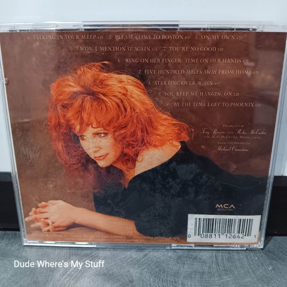 REBA McENTIRE - STARTING OVER - 1995 CD - 10 SONGS - Picture 3 of 3